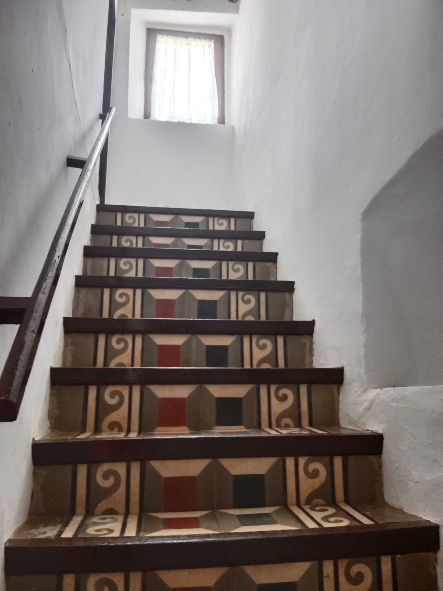 Escaleras hacia la planta superior